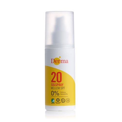 Derma Solspray SPF30 – Effektiv solbeskyttelse 150ml