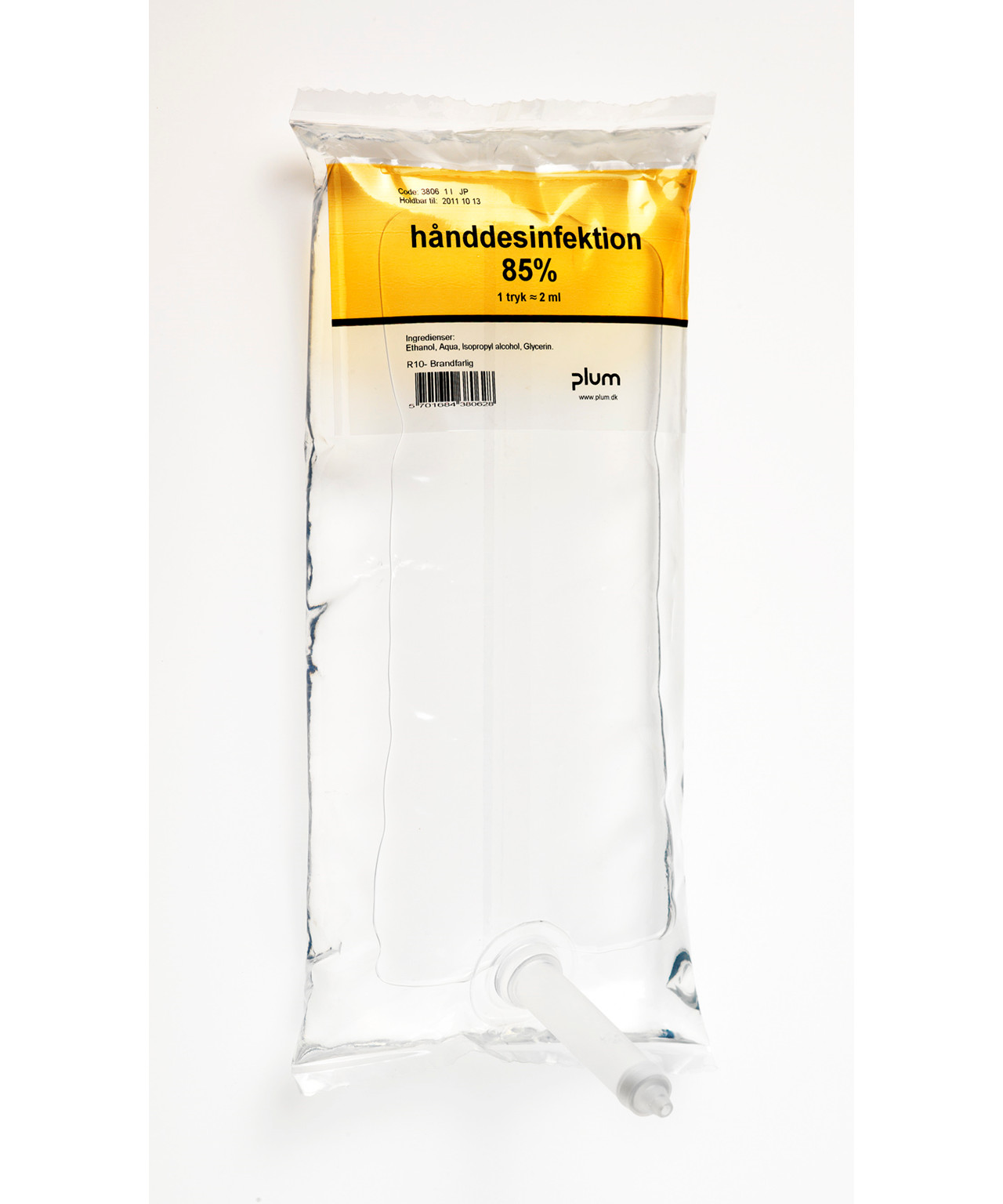 Plum Hånddesinfektion Gel - Hudpleje  - 5701684391327