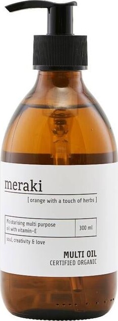 Meraki Multi Oil Orange With Touch Herbs 300 - Meraki Hudpleje  - 5707644529656