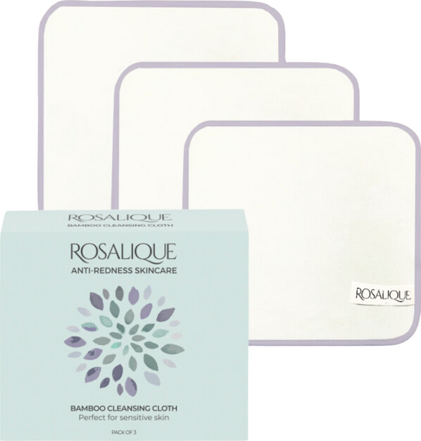 Rosa Lique Bamboo Cleansing Cloth Pcs Renseklude - Rosalique Hudpleje  - 5060130035544