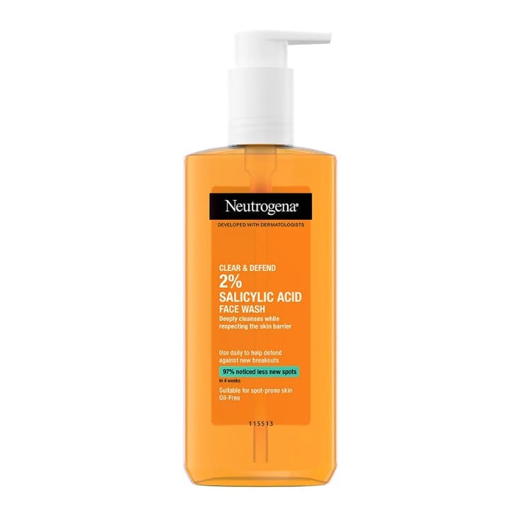 Neutrogena Clear & Defend Facial Wash 200 - Neutrogena Hudpleje  - 3574661650760