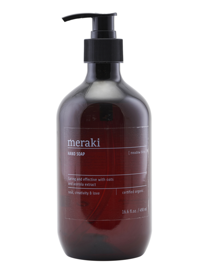 Meraki Håndsæbe Meadow Bliss 490 - Meraki Hudpleje  - 5707644701922