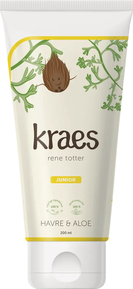 Rene Totter Parfumefri 200 - Kraes Hudpleje  - 5744000340012