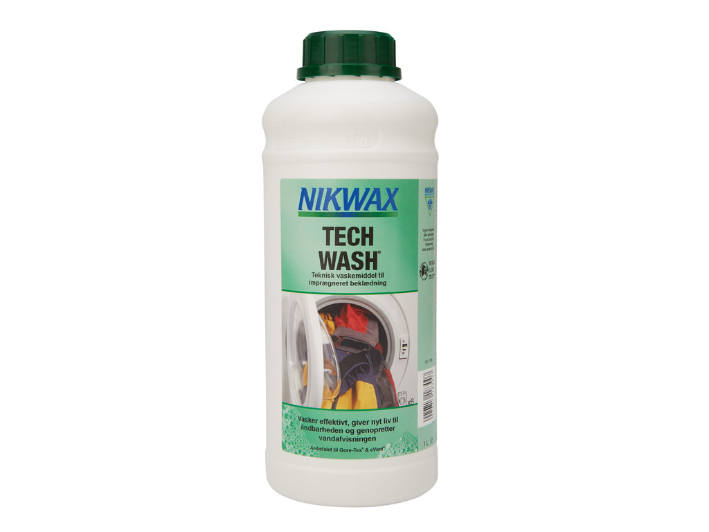 Nikwax Tech Wash Vaskemiddel Til Vandtæt Beklædning 1000 - Nikwax Hudpleje  - 5020716183007