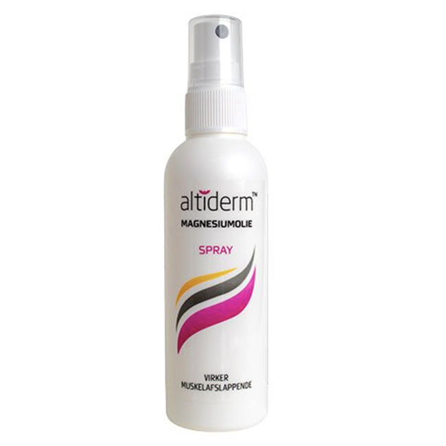 Altiderm Magnesiumolie Spray 100 - Diverse Hudpleje  - 5711904000076