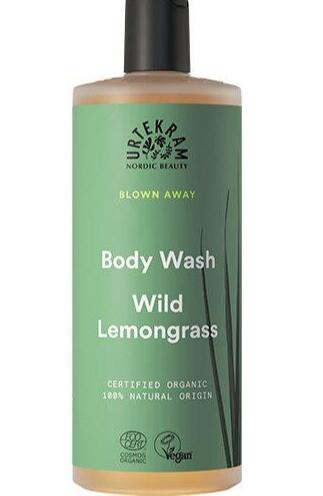 Urtekram Body Wash Wild Lemongrass 500ml - Urtekram Hudpleje  - 5701058012483