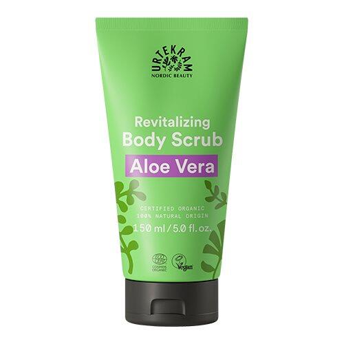 Urtekram Bodyscrub Aloe Vera 150ml - Urtekram Hudpleje  - 5765228836132