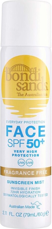 Bondi Sands Spf Fragrance Free Face Mist - Bondi Sands Hudpleje  - 0810020172140