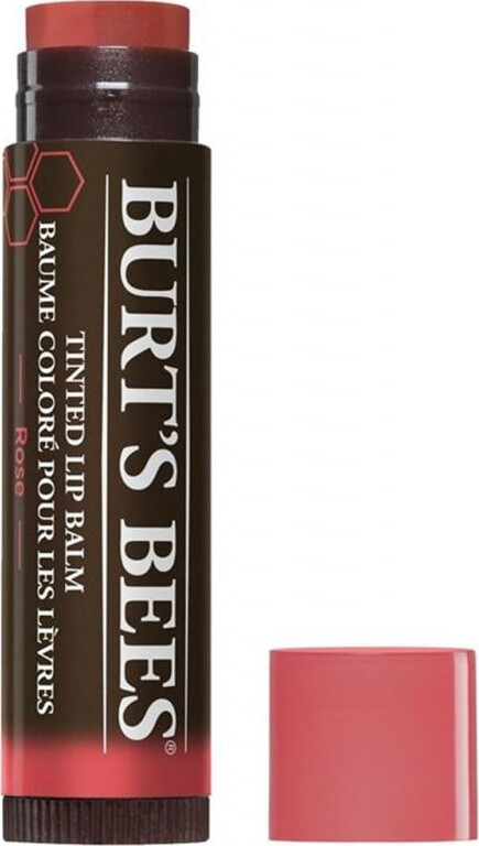 Burt Bees Tinted Lip Balm Rose - Burts Bees Hudpleje  - 0792850894662
