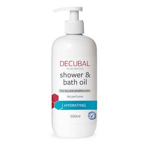 Decubal Shower & Bath Oil 500 - Decubal Hudpleje  - 7350087735160