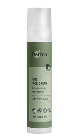 Derma Man Face Cream 50ml - Derma Hudpleje  - 5709954041422