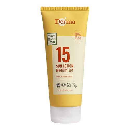 Derma Solcreme Spf 200ml - Derma Hudpleje  - 5709954015270