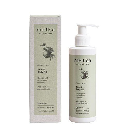 Mellisa Face & Body Oil 200ml - Mellisa Hudpleje  - 5709915089944