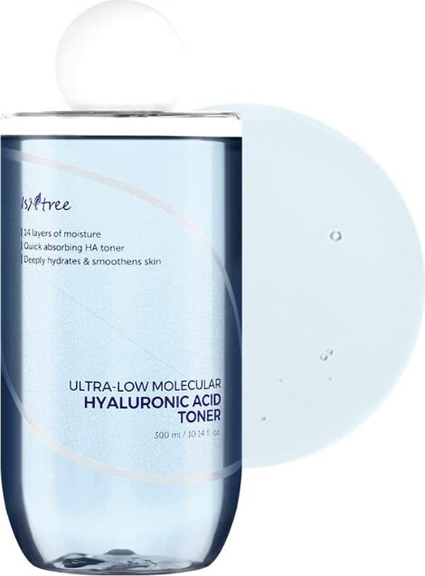 Isntree Ultra Low Molecular Hyaluronic Acid Toner 300 - Isntree Hudpleje  - 8809800940637