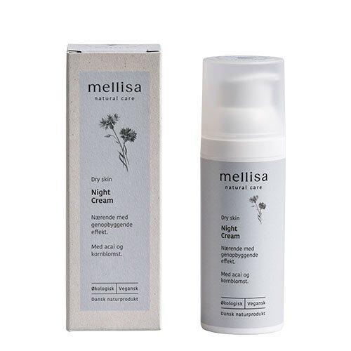 Mellisa Night Cream Dry Skin 50ml - Mellisa Hudpleje  - 5709915089388