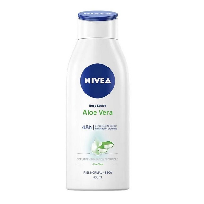 Nivea Body Lotion Aloe Vera Normal Dry Skin 400 - Nivea Hudpleje  - 4006000086156