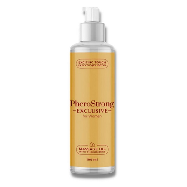 Pherostrong Exclusive For Women Massage Oil 100 - Pherostrong Hudpleje  - 5905669259392