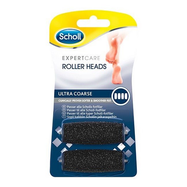 Scholl Expertcare Roller Heads Extra Coarse Pak - Scholl Hudpleje  - 5701092112958
