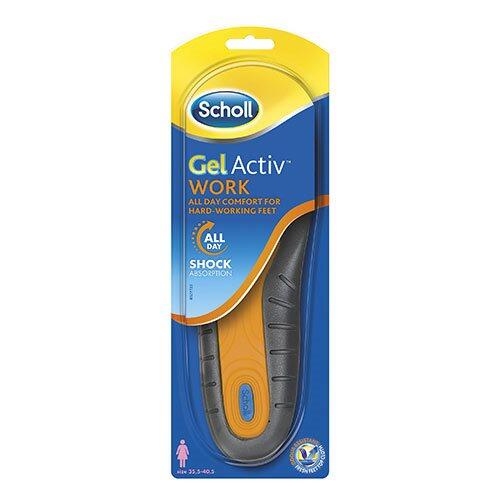 Scholl Insoles Work Women - Scholl Hudpleje  - 5052197046489