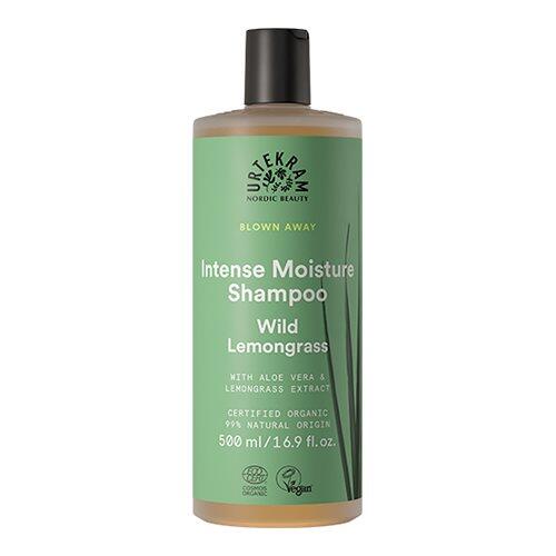 Urtekram Shampoo Wild Lemongrass Normalt Hår 500ml - Urtekram Hudpleje  - 5701058011288