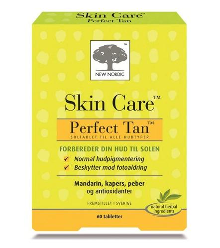 Skincare Perfect Tan 180tab - New Nordic Hudpleje  - 5021807451838