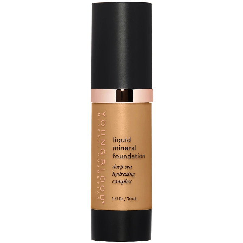 Youngblood Liquid Mineral Foundation Nutmeg - Youngblood Hudpleje  - 696137031200
