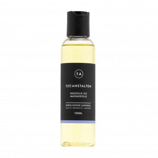 Badeanstalten Bade Massageolie Lavendel 150 - Badeanstalten Hudpleje  - 5704989340267