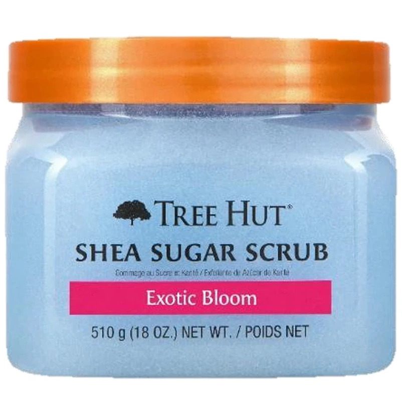 Tree Hut Shea Sugar Scrub Exotic Bloom 510 - Tree Hut Hudpleje  - 075371003547