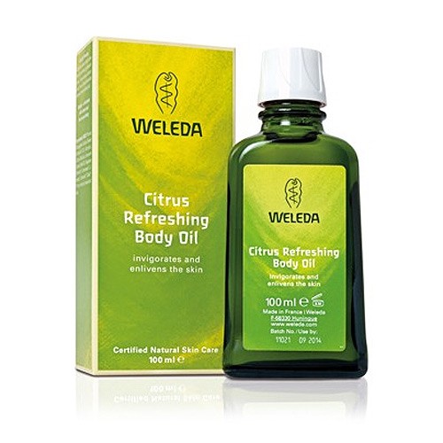 Body Oil Refreshing Citrus 100 Weleda - Weleda Hudpleje  - 4001638097048