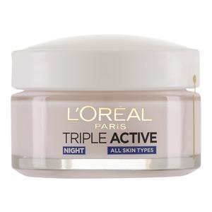 Oral Paris Triple Active Night Cream - L'oréal Paris Hudpleje  - 3600521804254
