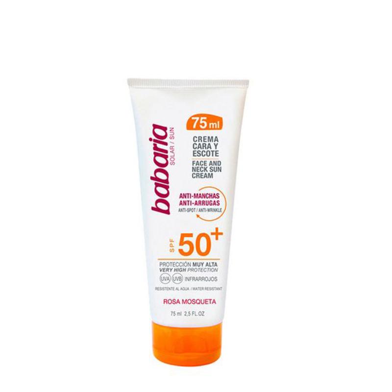 Solcreme Spf Til Ansigt Hals Babaria - Babaria Hudpleje  - 8410412000703