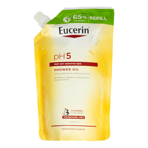 Eucerin Ph5 Shower Oil Unperfumed Refill 400 - Eucerin Hudpleje  - 4005800631382