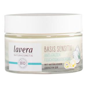 Lavera Basis Sensitiv Anti Age Moisturising Cream Q10 - Lavera Hudpleje  - 4021457638321