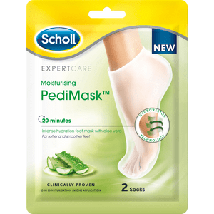 Scholl Pedimask Aloe Vera Stk - Scholl Hudpleje  - 5701092115393