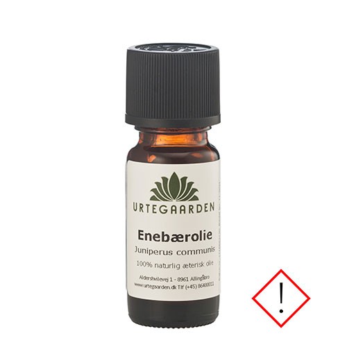 Enebærolie Urtegaarden - Urtegaarden Hudpleje  - 5709286215010