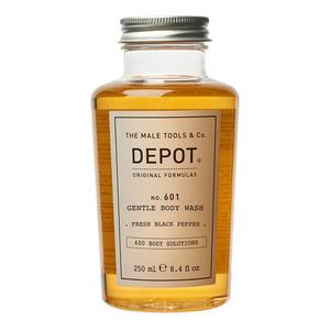 Sort Depot 601 Gentle Body Wash Fresh Black Pepper 250 - Depot Hudpleje  - 8032274011859
