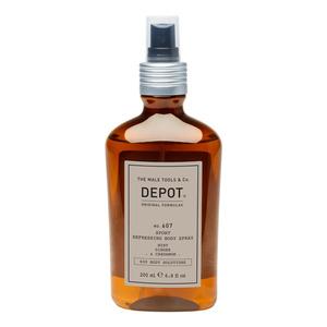 Depot 607 Sport Refreshing Body Spray 200 - Depot Hudpleje  - 8032274087007