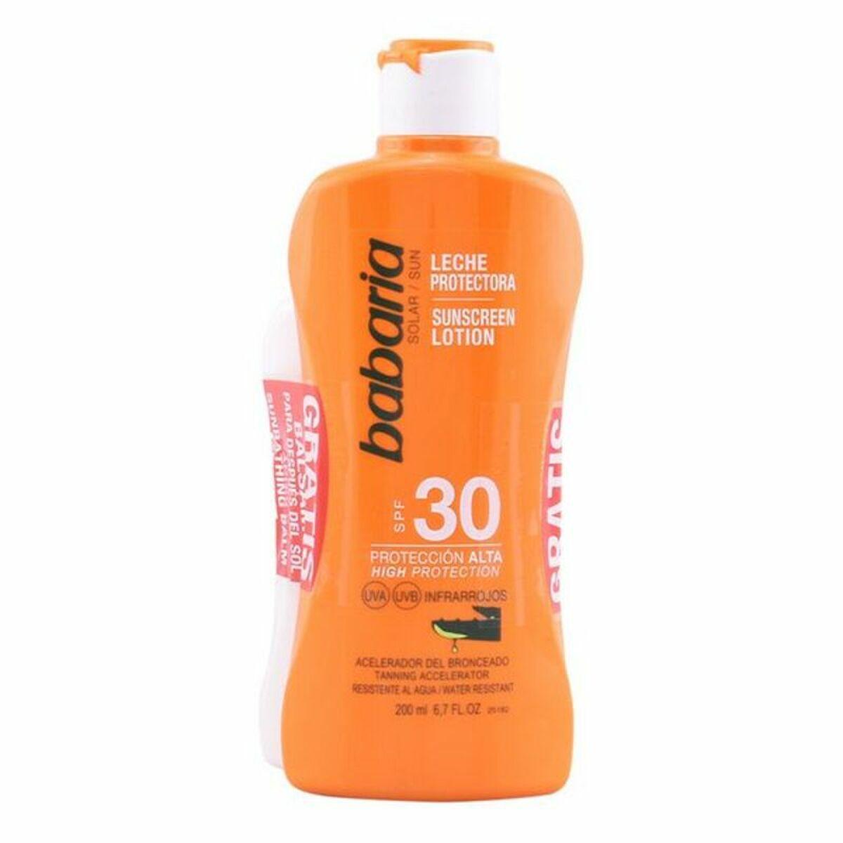 Solcreme Spf Babaria Solbeskyttelsessæt Dele - Babaria Hudpleje  - 8410412705424