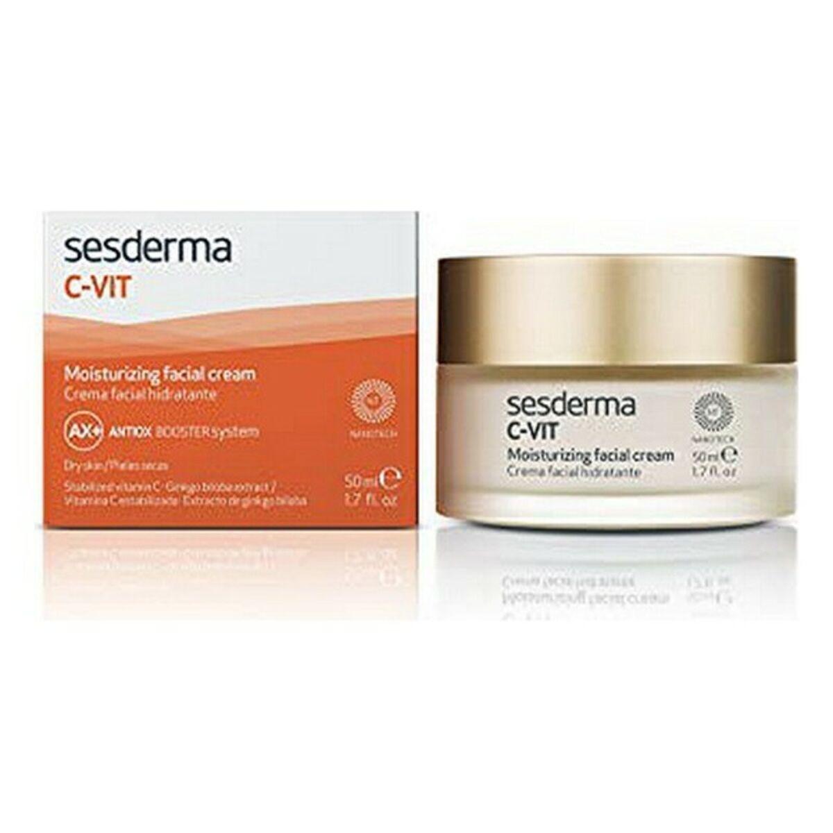 Fugtighedscreme Til Ansigt Sesderma Vit - Sesderma Hudpleje  - 8470001669421