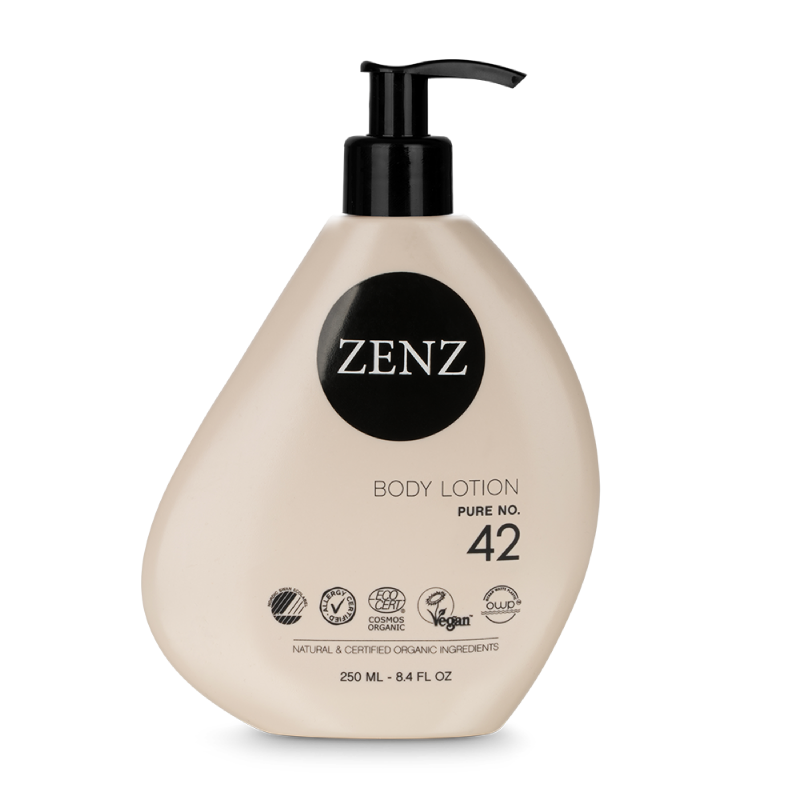 Zenz Body Lotion Pure 250 - Zenz Organic Hudpleje  - 5715012002496