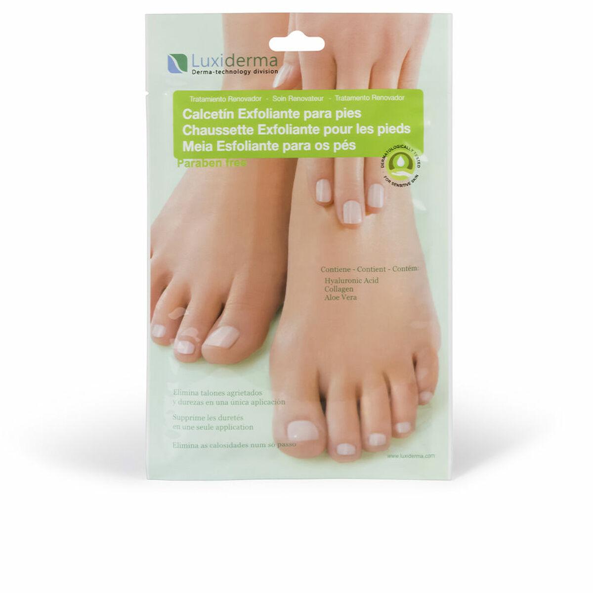 Fodpeeling Sokker Luxiderma Dele - Luxiderma Hudpleje  - 8436538554005