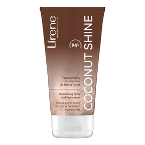 Lirene Self Tanning Illuminating Body Cream Coconut Shine 150 - Lirene Hudpleje  - 5900717082274