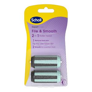 Scholl Electronic Foot Care System Refill Stk - Scholl Hudpleje  - 5056585801681