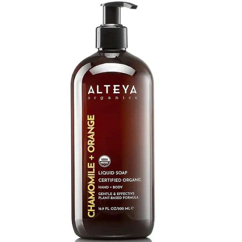 Alteya Organics Økologisk Flydende Sæbe Chamomileorange 500ml - Alteya Organics Hudpleje  - 3800219794335