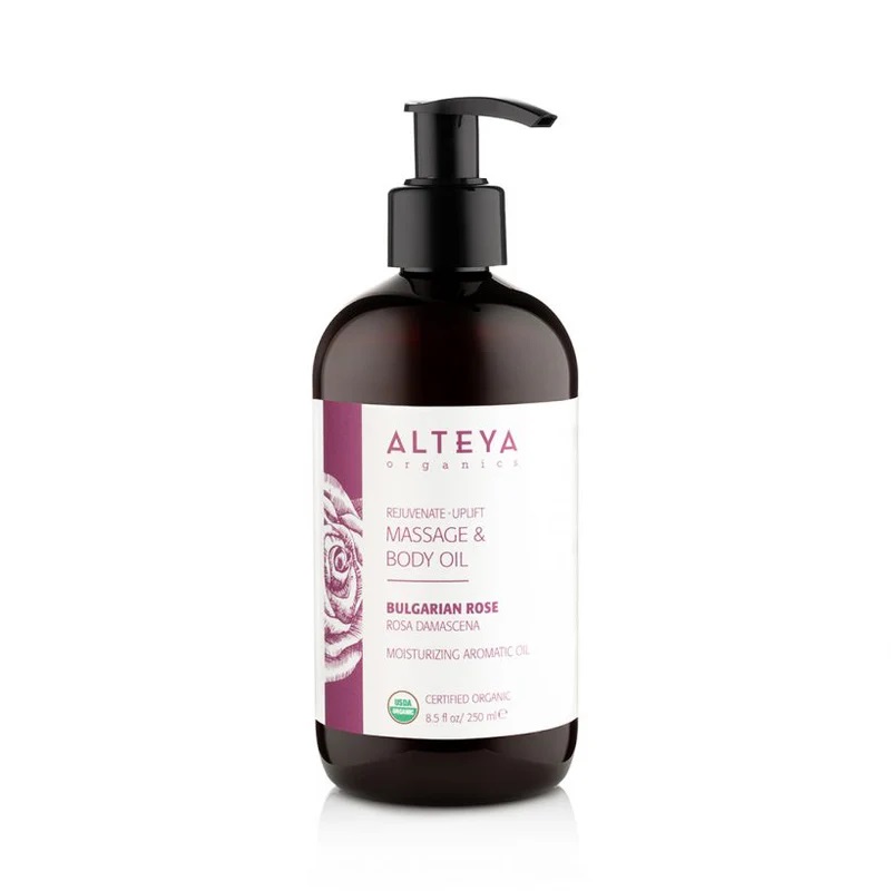Rosa Alteya Organics Damascena Massage & Body Oil Rejuvenate Uplift - Alteya Organics Hudpleje  - 3800219791983