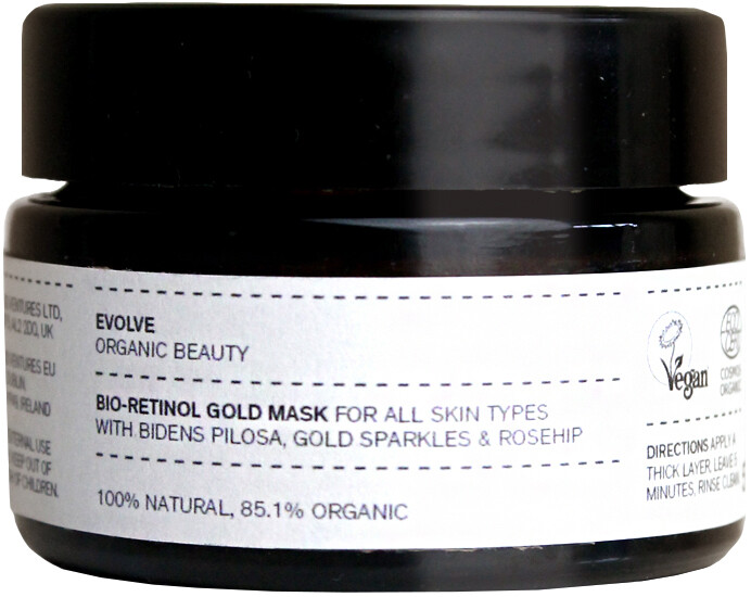 Evolve Bio Retinol Gold Mask 30ml - Evolve Hudpleje  - 5060200047163