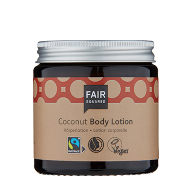 Fair Squared Coconut Body Lotion Zero Waste - Fair Squared Hudpleje  - 4260365850566