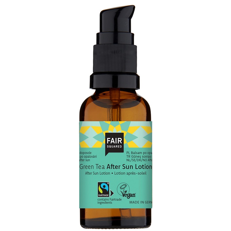Grøn Fair Squared After Sun Lotion Green Tea - Fair Squared Hudpleje  - 4260365859729