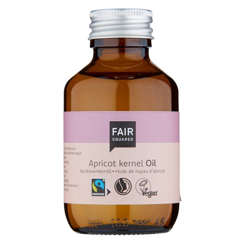 Fair Squared Økologisk Apricot Kernel Oil - Fair Squared Hudpleje  - 4260365850917
