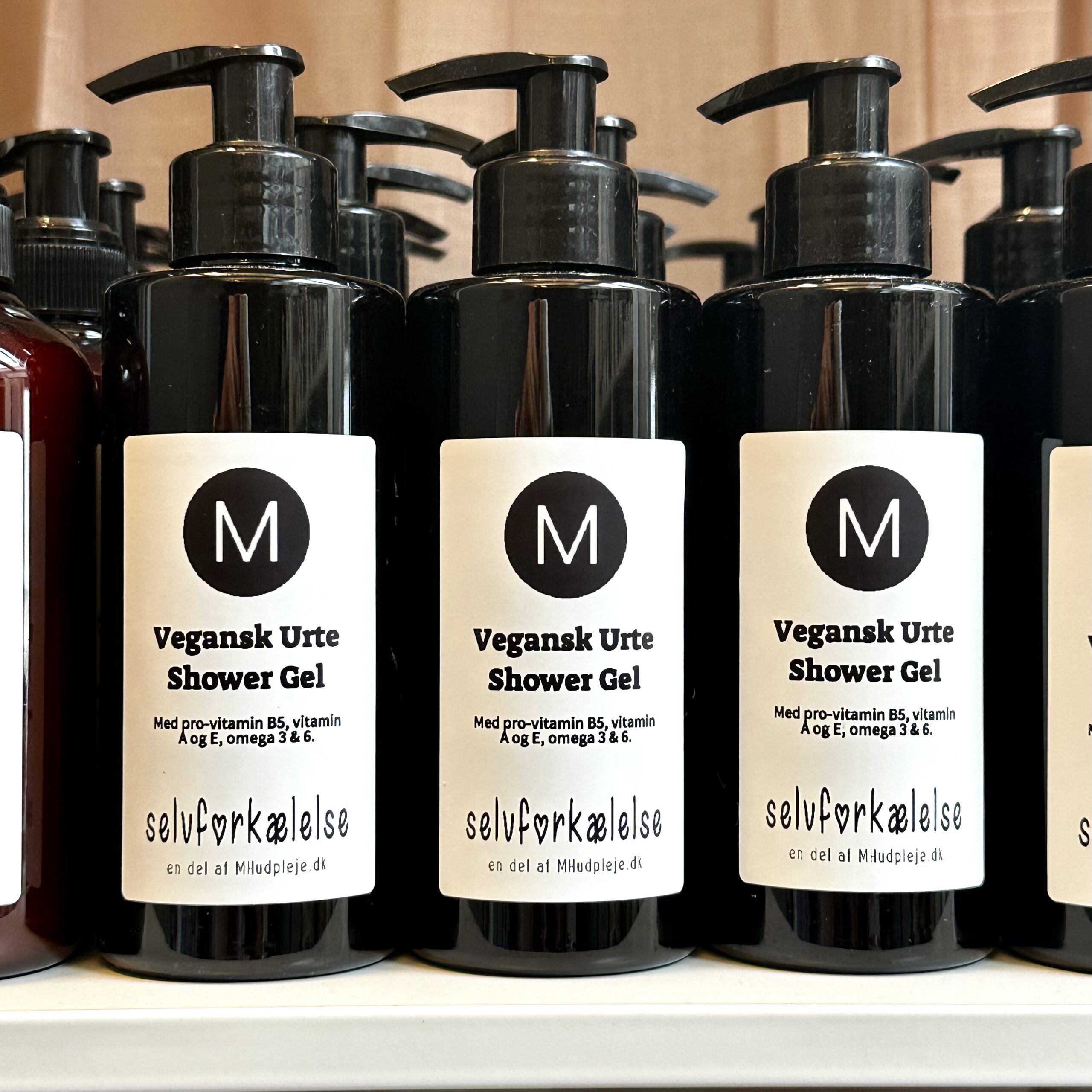 Vegansk Urte Shower Gel 250 - Hudpleje